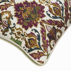 Royal Art - Purple Velvet Throw Pillow Cover