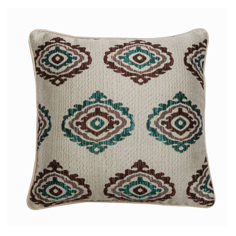 Narrative Abstract Throw Pillow Cover