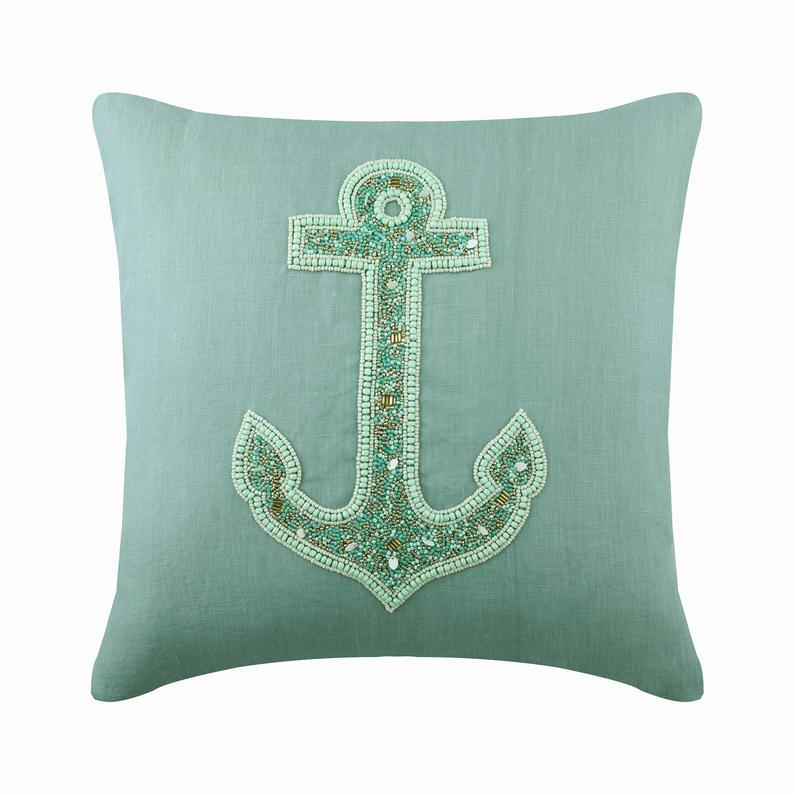 Lost Anchor Throw Cushion Cover