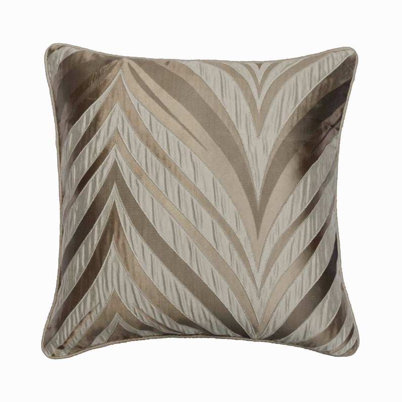 Chevron Folds Throw Cushion Cover