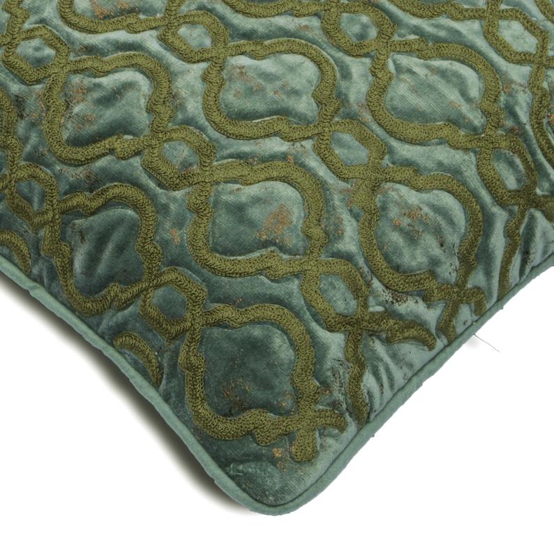 Cressida - Gold Velvet Throw Cushion Cover