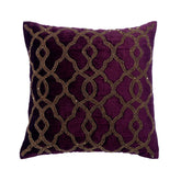 Estrellas Beaded Throw Cushion Cover