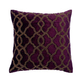 Estrellas Beaded Decorative Euro Sham