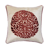 Maroon Scent Red Throw Cushion Cover