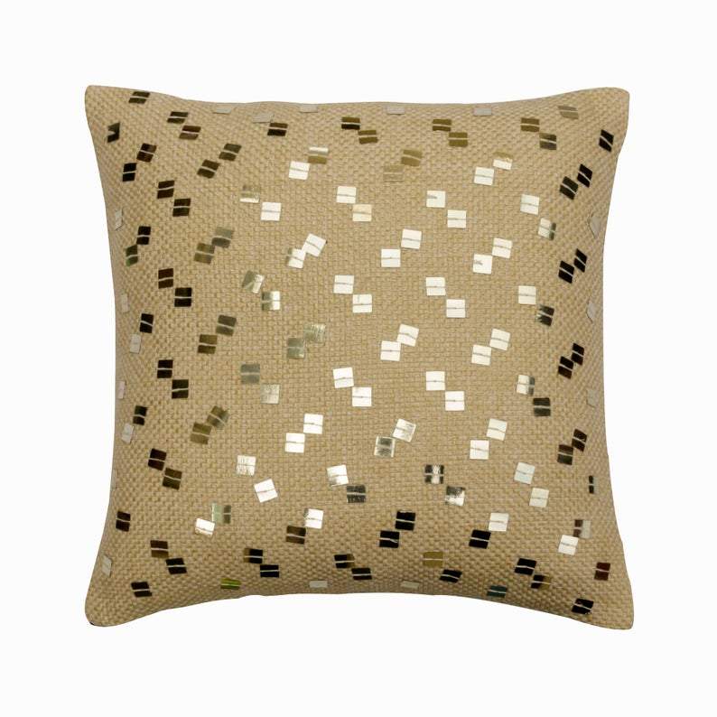 Check It Out Sequins Decorative Euro Sham