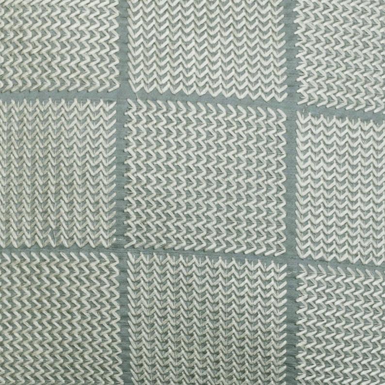 Chevron Sky Silk Throw Cushion Cover