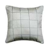 Chevron Sky Blue Throw Pillow Cover