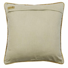 Autumn Flourish Embroidery Throw Pillow Cover