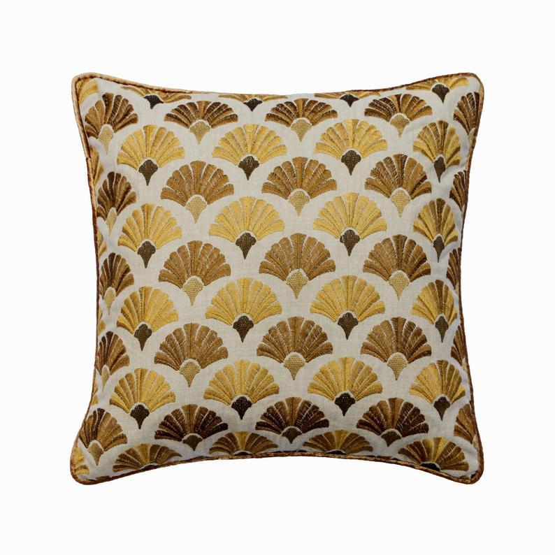 Autumn Flourish Flower Decorative Euro Sham