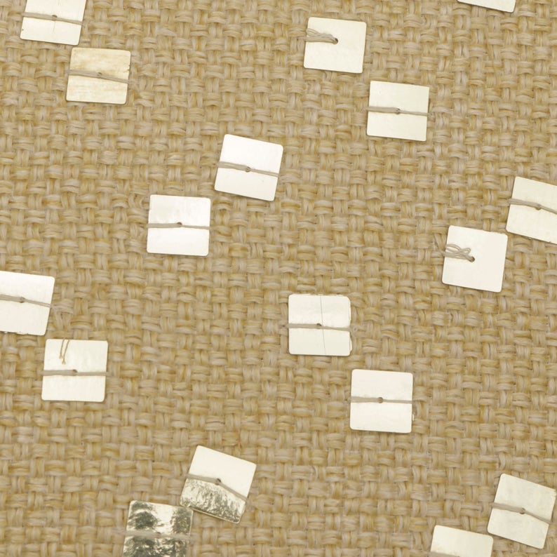 Check It Out Burlap Throw Pillow Cover