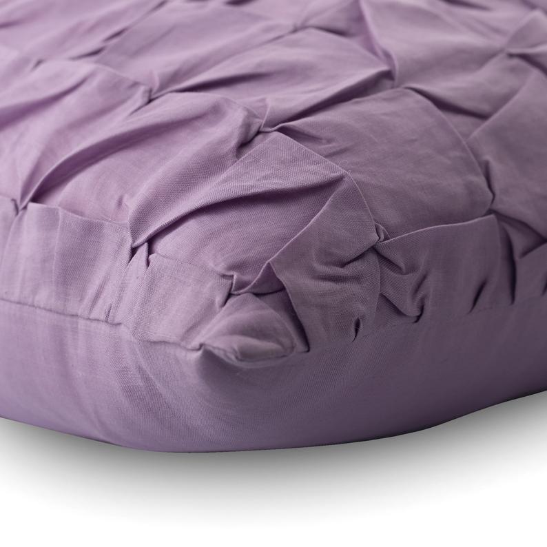 Summer Brewery - Yellow Cotton Linen Throw Pillow Cover