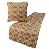 Autumn Bloom Decorative Bed Runner with Cushion Cover