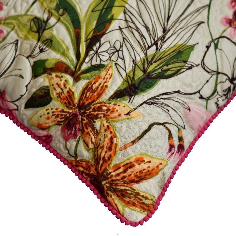Tiger Lily Decorative Euro Sham