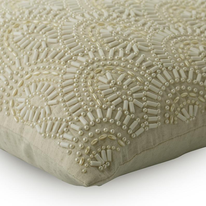 Surreal Pearls Throw Cushion Cover