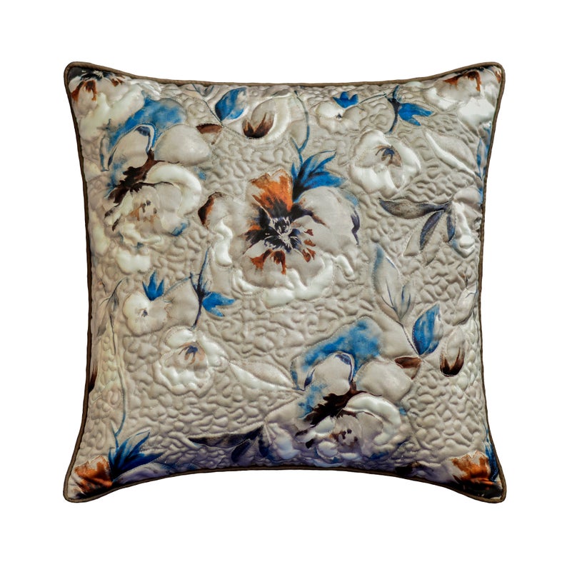 Humming Floral Decorative Euro Sham
