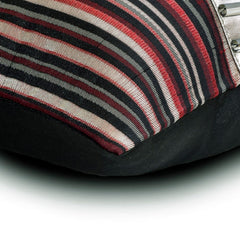 Jimmy James - Red Jacquard Lumbar Pillow Cover