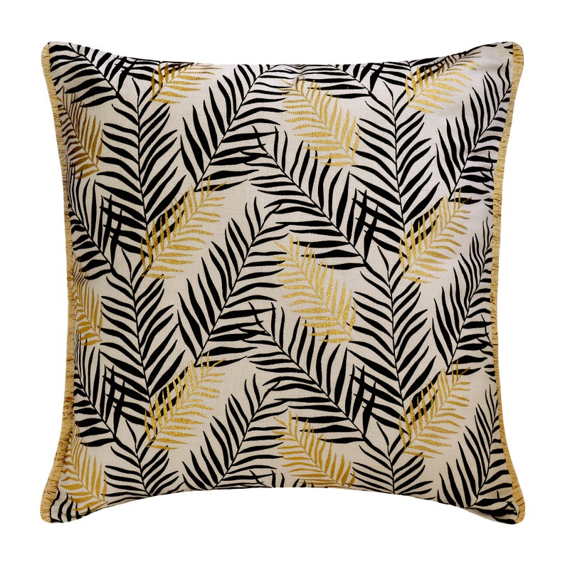 Leave A Gold Throw Cushion Cover