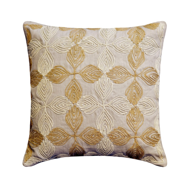 Jute Curl Throw Cushion Cover