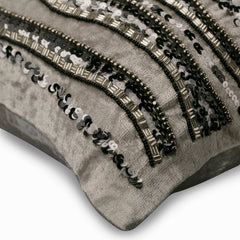 Underground Stripe Throw Pillow Cover