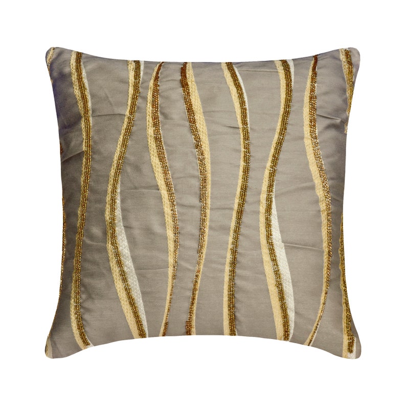 Mystic Waves Throw Cushion Cover