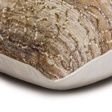 Time To Time Silver - Silver Silk Throw Cushion Cover