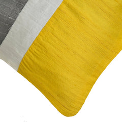 Splendour Yellow Throw Cushion Cover