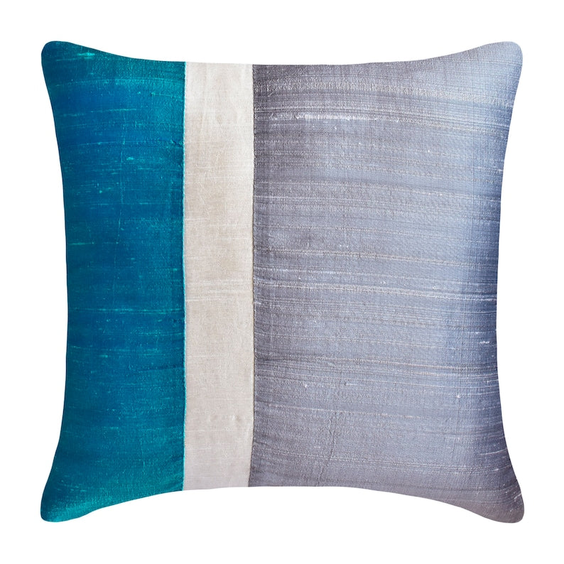 Splendour Blue Throw Cushion Cover