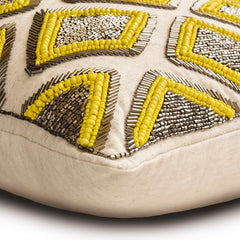 Yellow Jubilee Throw Pillow Cover