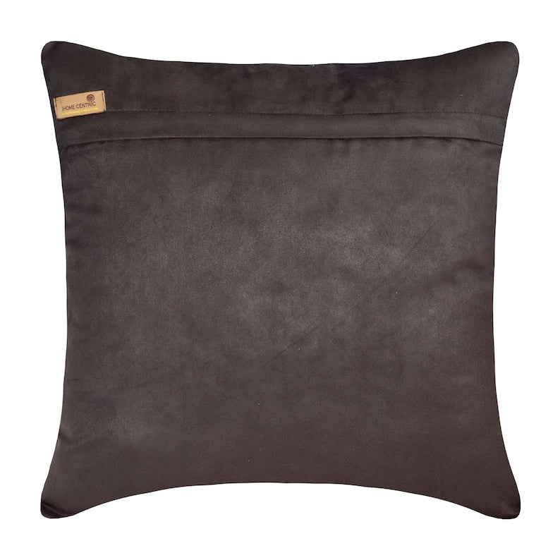 Aureate Ivory - Gold Velvet Throw Pillow Cover