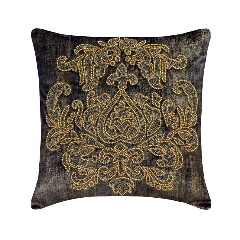 Aureate Graphite Decorative Euro Sham