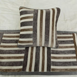 Striation Decorative Bed Runner and Cushion Cover
