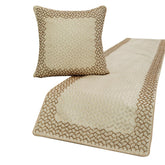 Tessellation Decorative Bed Runner and Cushion Cover