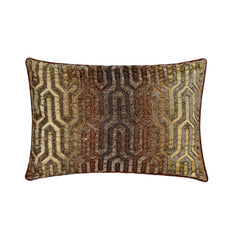Closet Diary - Grey Velvet Lumbar Pillow Cover