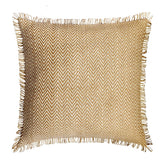 Jute Classic Throw Pillow Cover
