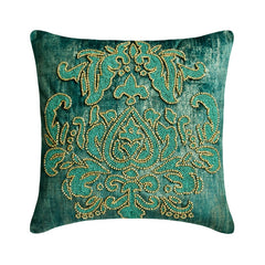 Aureate Teal Decorative Euro Sham