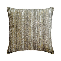 Time To Time Silver Decorative Euro Sham