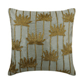 Golden Lotus Decorative Euro Sham