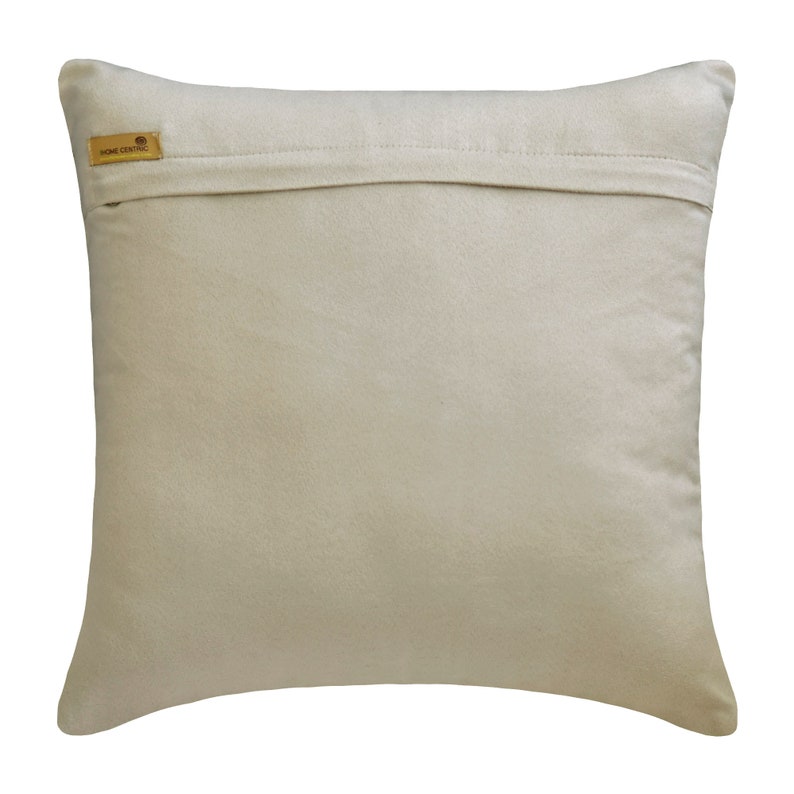 Time To Time Gold - Gold & Brown Silk Throw Cushion Cover