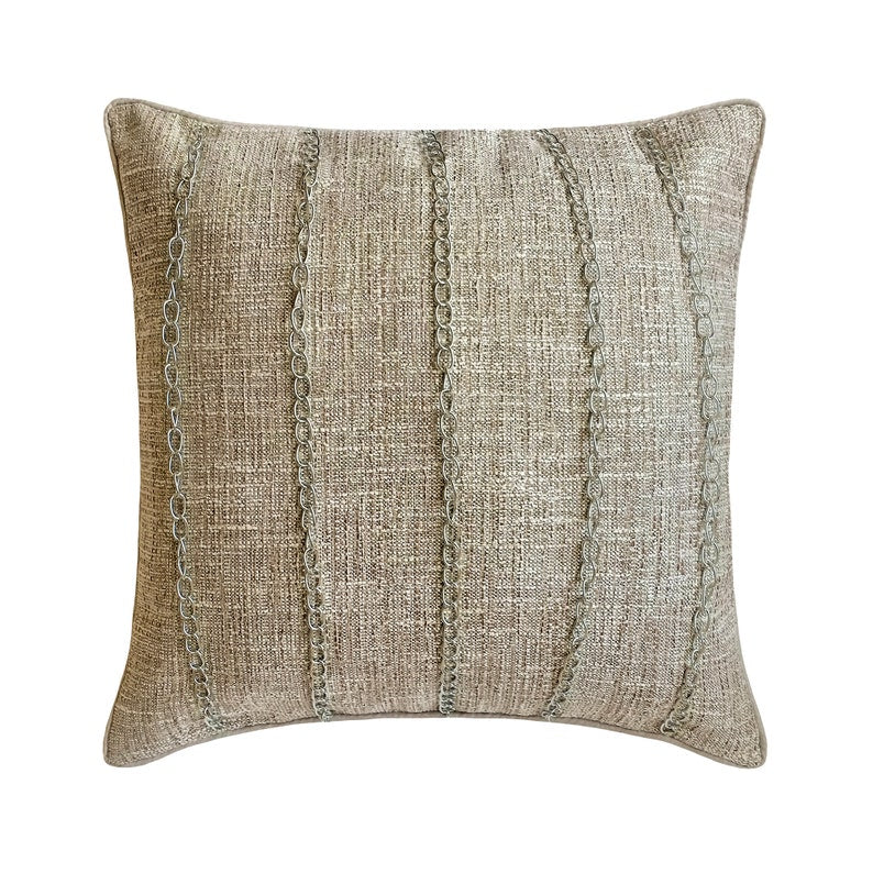 Chain Reaction Throw Pillow Cover