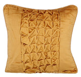 Brown Knots - Brown Velvet Throw Pillow Cover