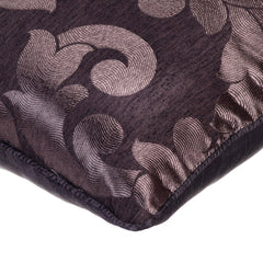Royal Purple Passion - Purple Jacquard Art Silk Throw Pillow Cover