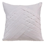 Blue No Limits No Lines - Blue Faux Suede Throw Pillow Cover