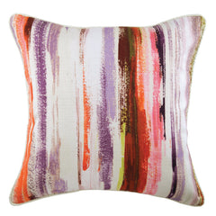 Ink Paint - Multicolor Cotton Decorative Euro Sham
