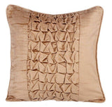 Brown Knots - Brown Velvet Throw Pillow Cover