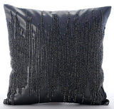 Gold Spill - Gold Velvet Throw Pillow Cover