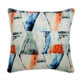 Let'S Paint - Multicolor Cotton Decorative Euro Sham