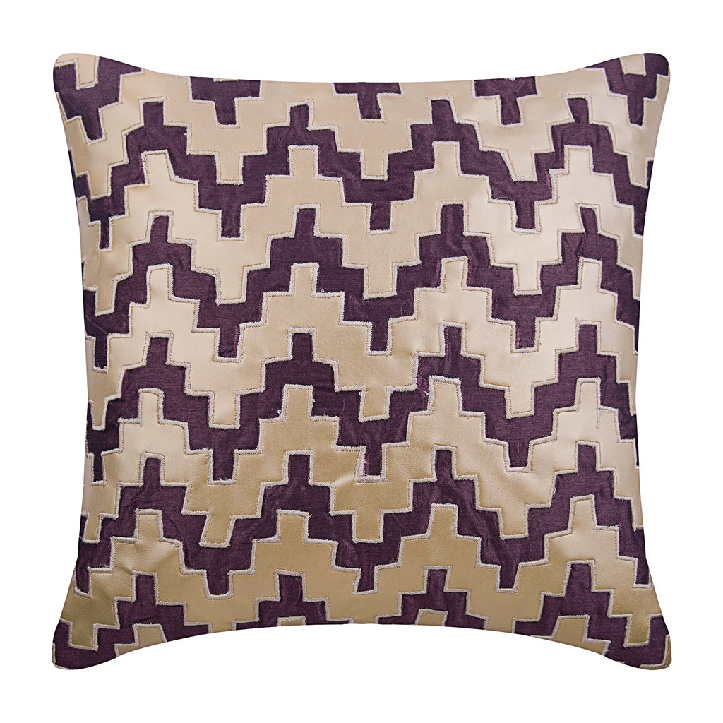 Steely Progress - Gray Art Silk Throw Pillow Cover