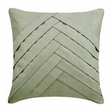 Stone Grey No Limits No Lines - Stone Gray Suede Throw Pillow Cover