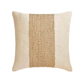 Linen Memories - Natural Beige Cotton Linen Decorative Euro Sham