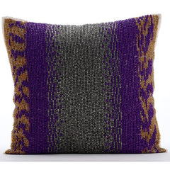 Cherry Commet - Red Art Silk Throw Pillow Cover